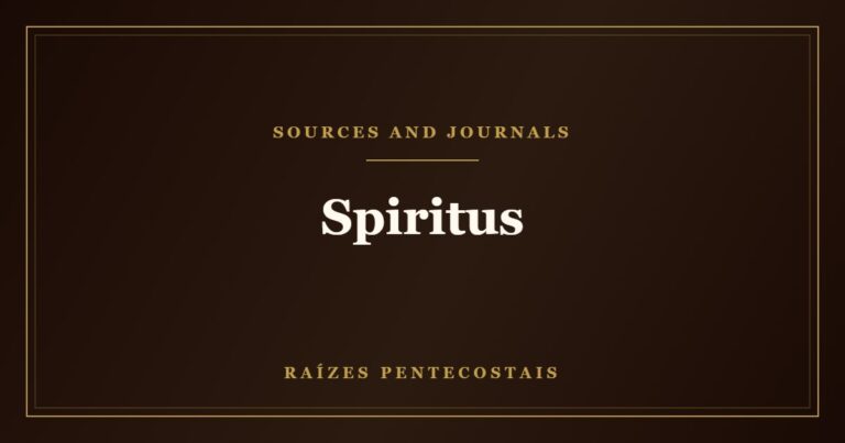 Spiritus | Raízes Pentecostais
